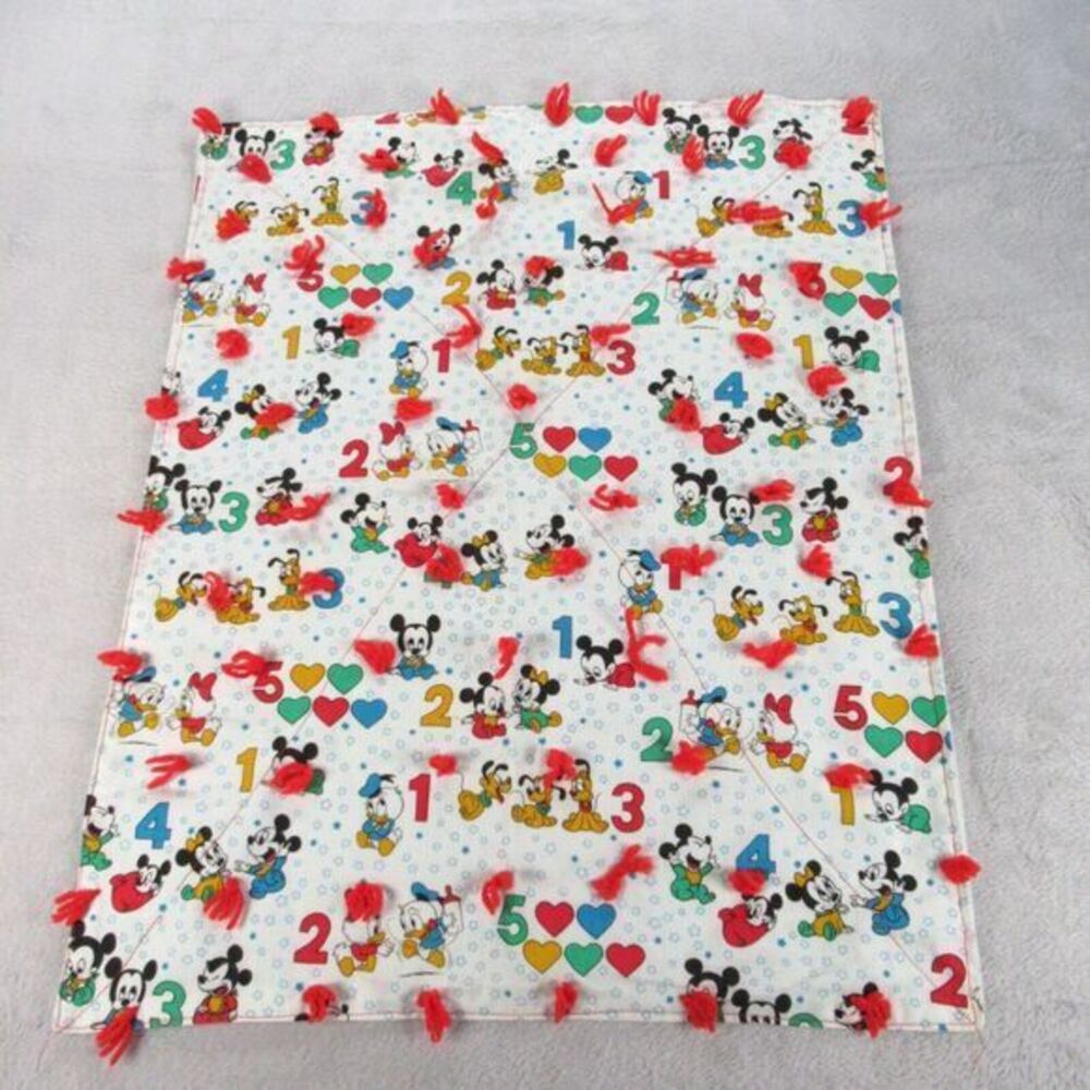 Disney Diaper Changing Pad White All Over Print Disney Characters 26x20‎ in